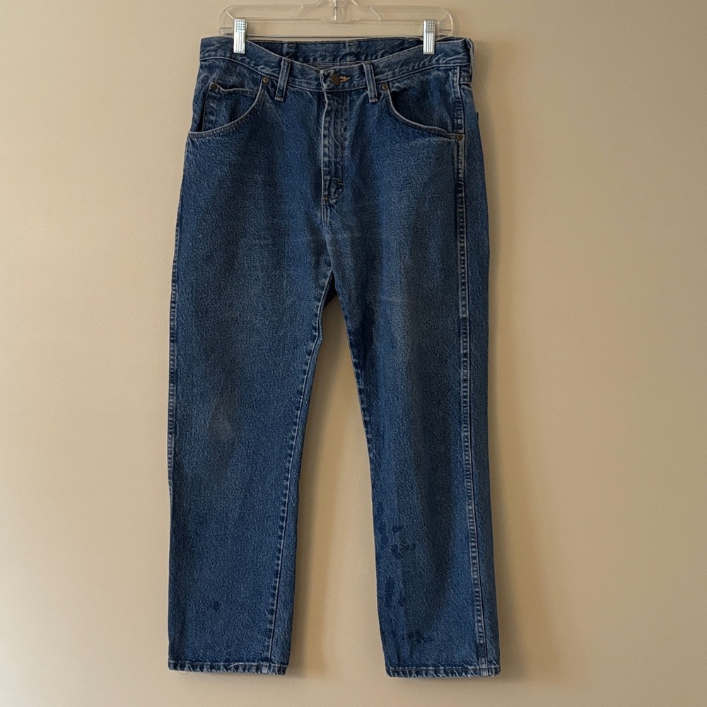 Classic Blue Men's Wrangler Jeans